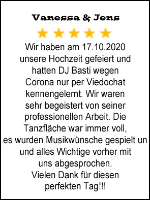 Vanessa-Jens-Bewertung